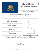 Idaho State Prompt