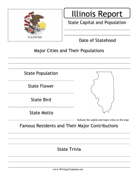 Illinois State Prompt Writing Template