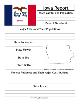 Iowa State Prompt Writing Template