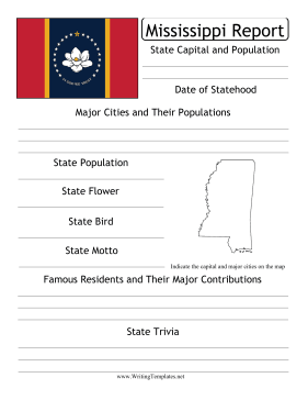 Mississippi State Prompt Writing Template