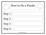 Puzzle Instructional Template