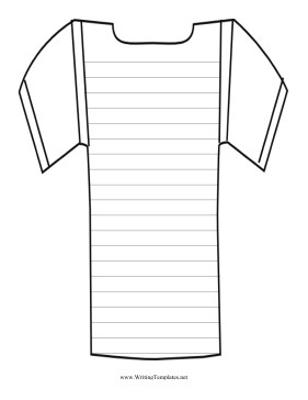 Jersey Writing Template Writing Template