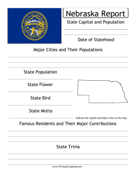 Nebraska State Prompt Writing Template