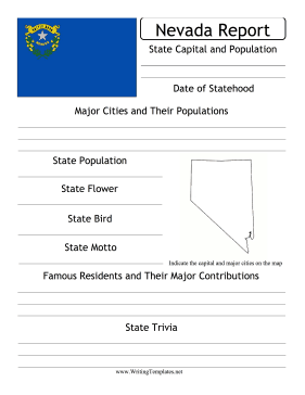 Nevada State Prompt Writing Template